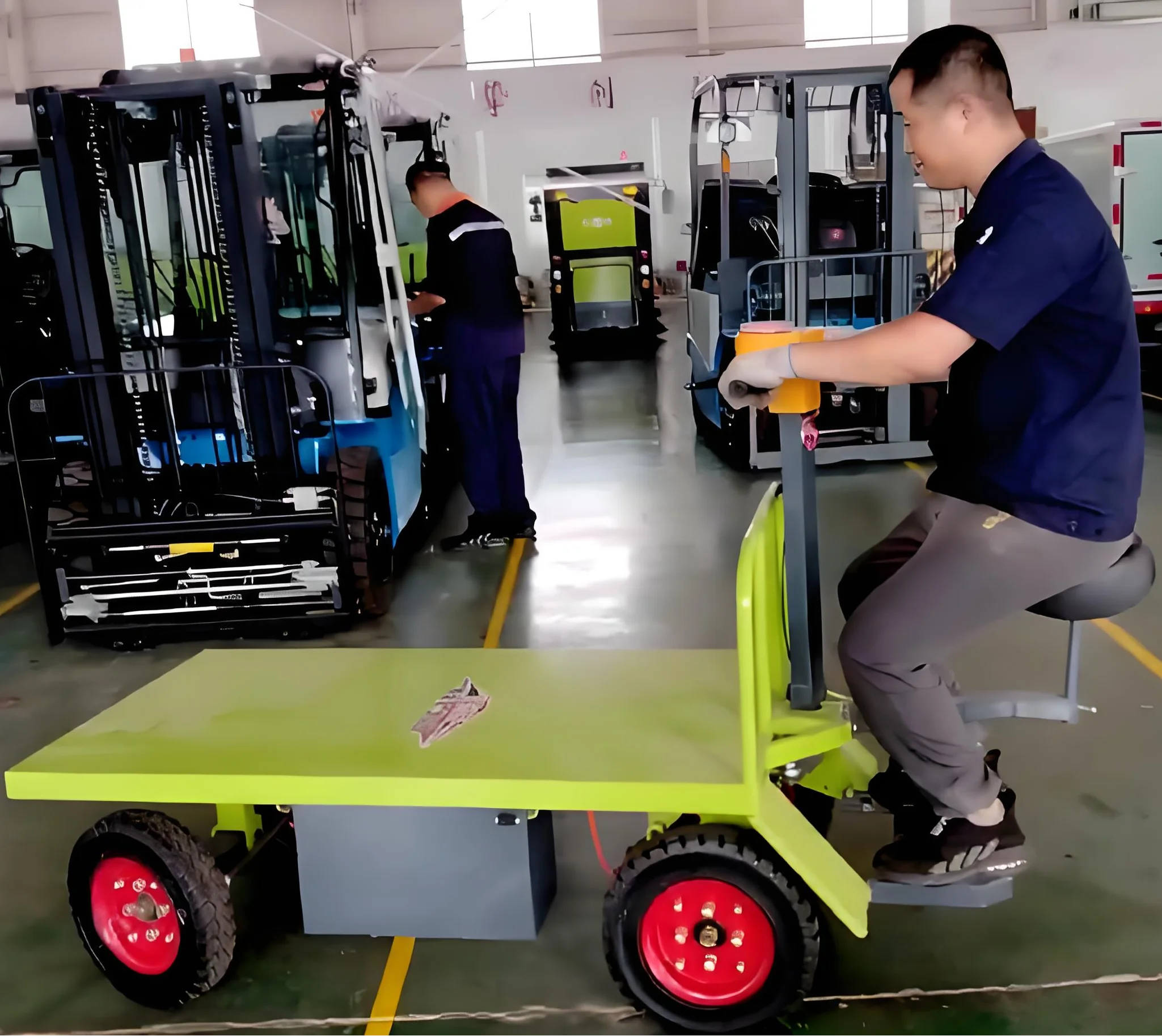 Customizable Small Flat Wheel Electric Trolley Cart Steel Construction Motor For Cargo Transport Shopping Industrial New
Customizable Small Flat Wheel Electric Trolley Cart Steel Construction Motor For Cargo Transport Shopping Industrial New
