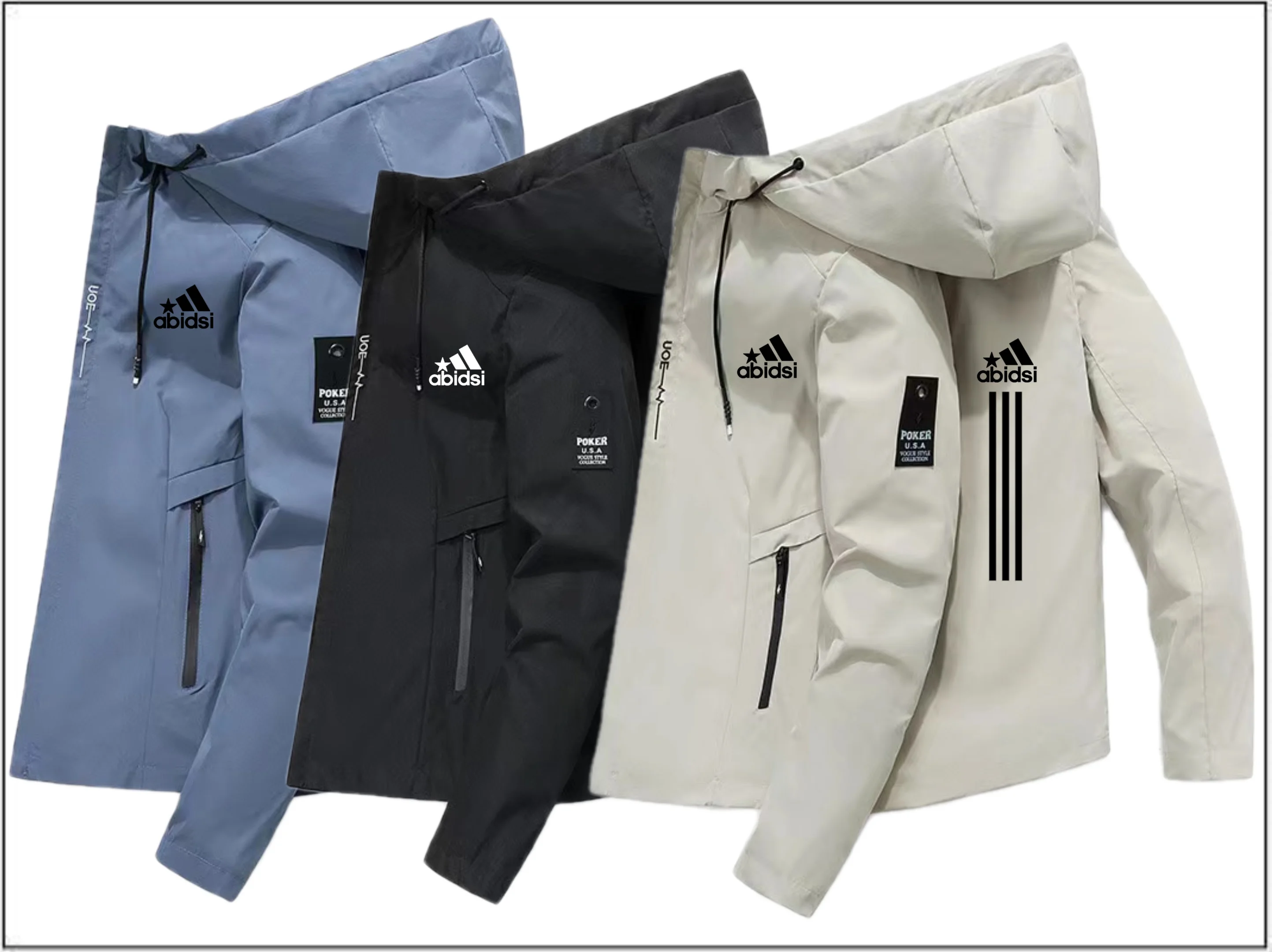 2024 Men's Casual Jacket Spring and Autumn New Style Solid Color Comfortable Zipper Fashion Windproof Jacket Thin Coat Trendy
2024 Men's Casual Jacket Spring and Autumn New Style Solid Color Comfortable Zipper Fashion Windproof Jacket Thin Coat Trendy