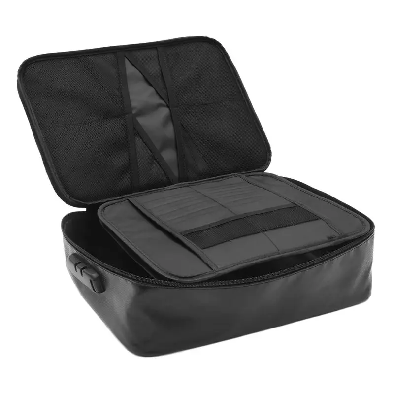 ABKW-Fireproof Document Bag With Lock Home Office Travel Fireproof And Waterproof Safety Box Portable Handle File Storage
ABKW-Fireproof Document Bag With Lock Home Office Travel Fireproof And Waterproof Safety Box Portable Handle File Storage