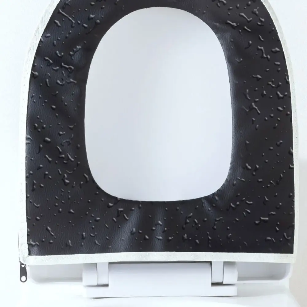 Thickened Toilet Seat Cover Washable with Handle Toilet Lid Cushion Warm Zipper Design Closestool Cover Pads Household Supplies
Thickened Toilet Seat Cover Washable with Handle Toilet Lid Cushion Warm Zipper Design Closestool Cover Pads Household Supplies