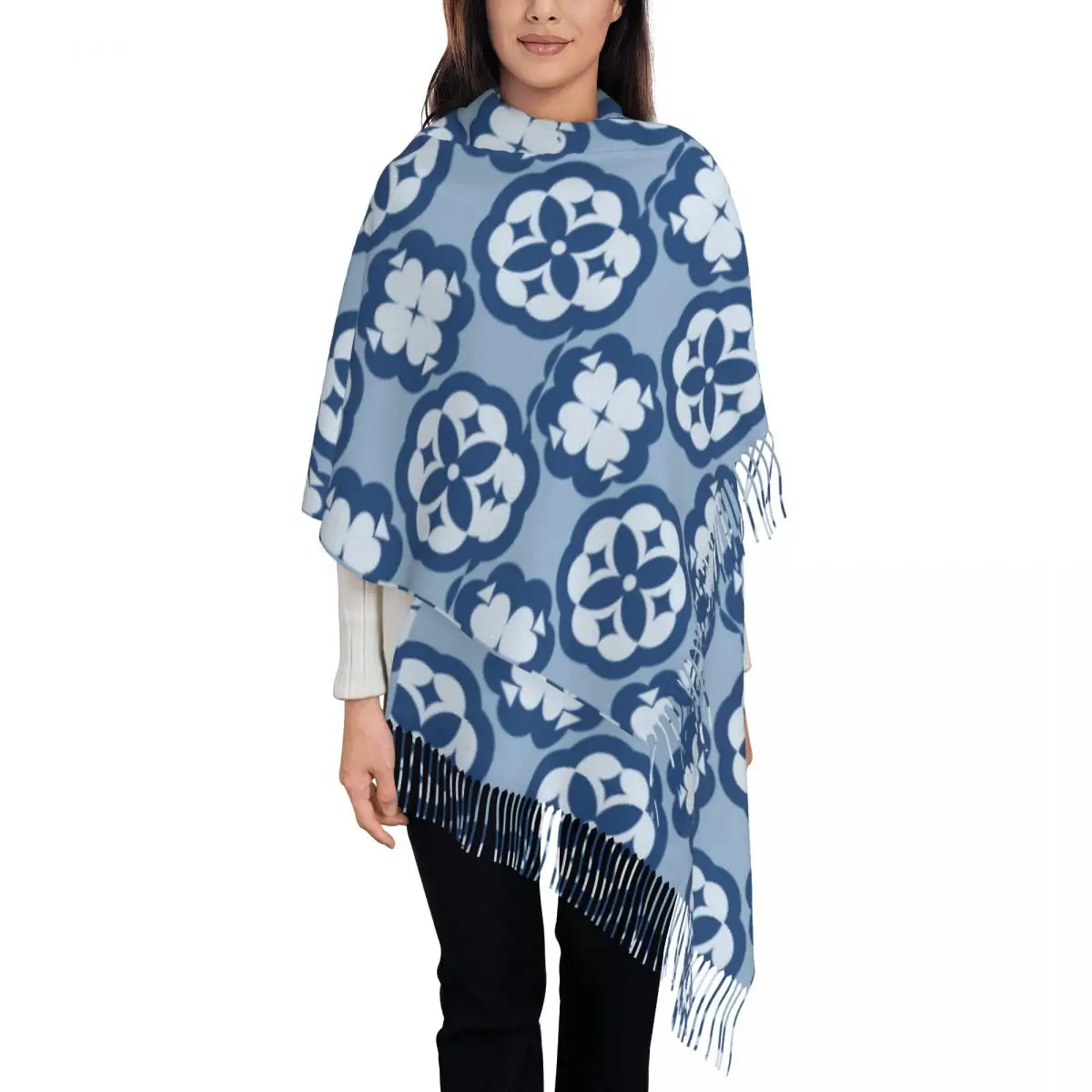 Abstract Flower Print K-Kateses Scarf Female Luxury S-Spadeses Headwear Scarves with Tassel Shawl Wrap Warm Soft Bufanda
Abstract Flower Print K-Kateses Scarf Female Luxury S-Spadeses Headwear Scarves with Tassel Shawl Wrap Warm Soft Bufanda