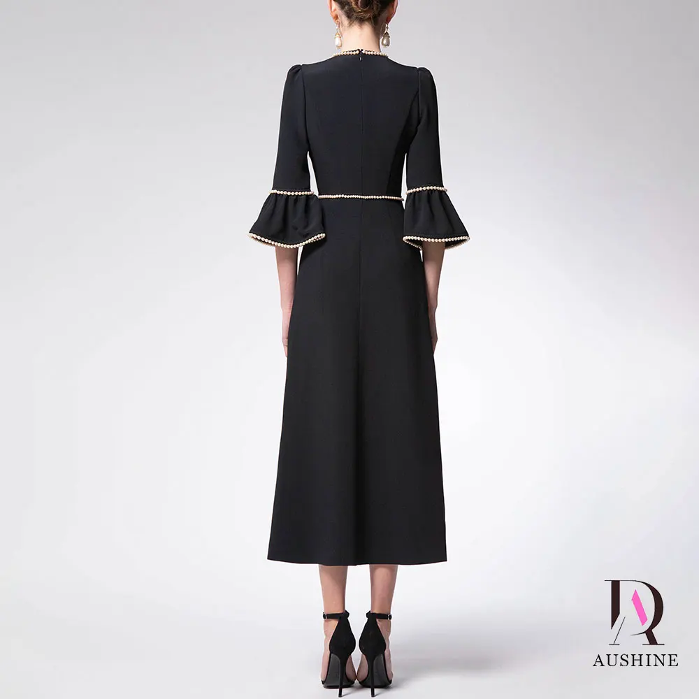 Aushine Dress Luxury Birthday Evening Dress Ankle Length Full Sleeves Summer Elegant Wedding Party Gowns For Women Arab 2024Fu
Aushine Dress Luxury Birthday Evening Dress Ankle Length Full Sleeves Summer Elegant Wedding Party Gowns For Women Arab 2024Fu