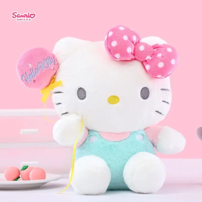 Official Sanrio Hello Kitty Plush Toy with Pink Polka Dot Bow Balloon Cute Squishy Stuffed Doll Pillow for Girls Birthday Gift
Official Sanrio Hello Kitty Plush Toy with Pink Polka Dot Bow Balloon Cute Squishy Stuffed Doll Pillow for Girls Birthday Gift