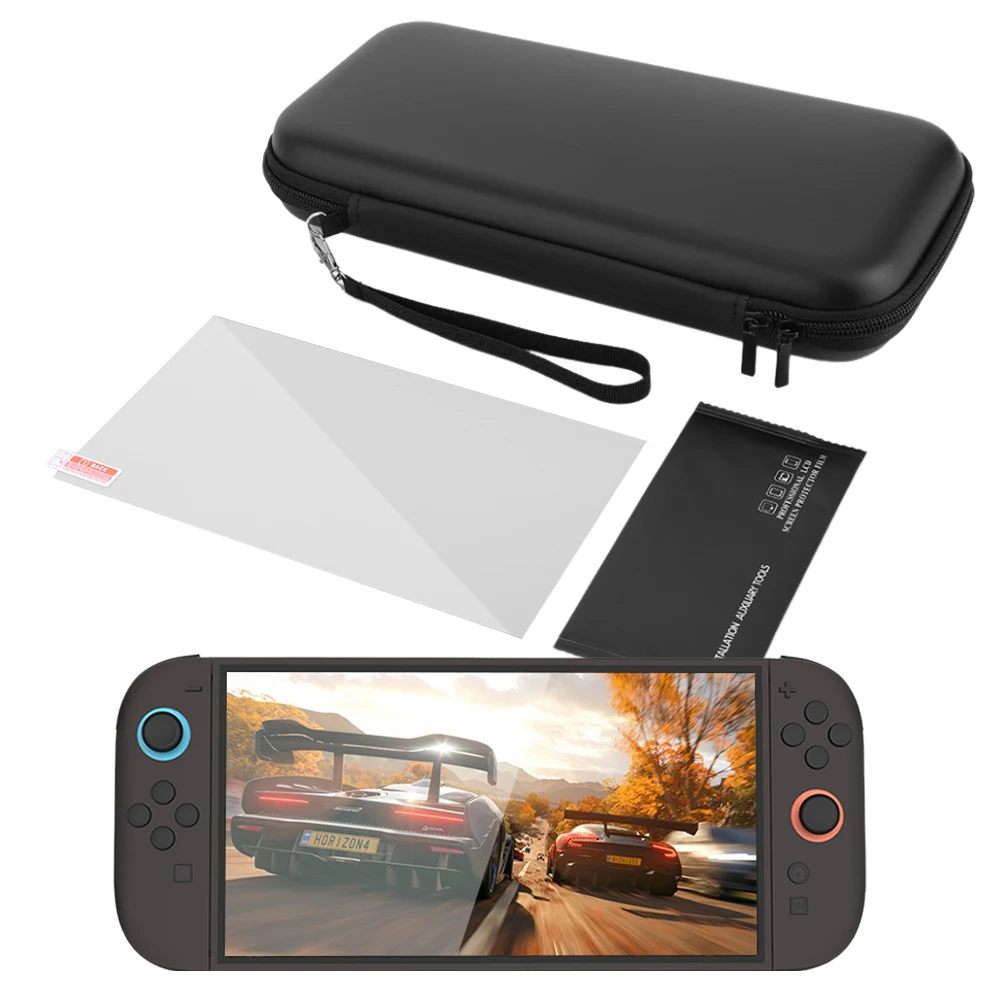PU Carrying Case & Screen Protector for Switch 2 Portable Storage Bag Game Conslole Case Protective Travel Bag Games Accessories
PU Carrying Case & Screen Protector for Switch 2 Portable Storage Bag Game Conslole Case Protective Travel Bag Games Accessories