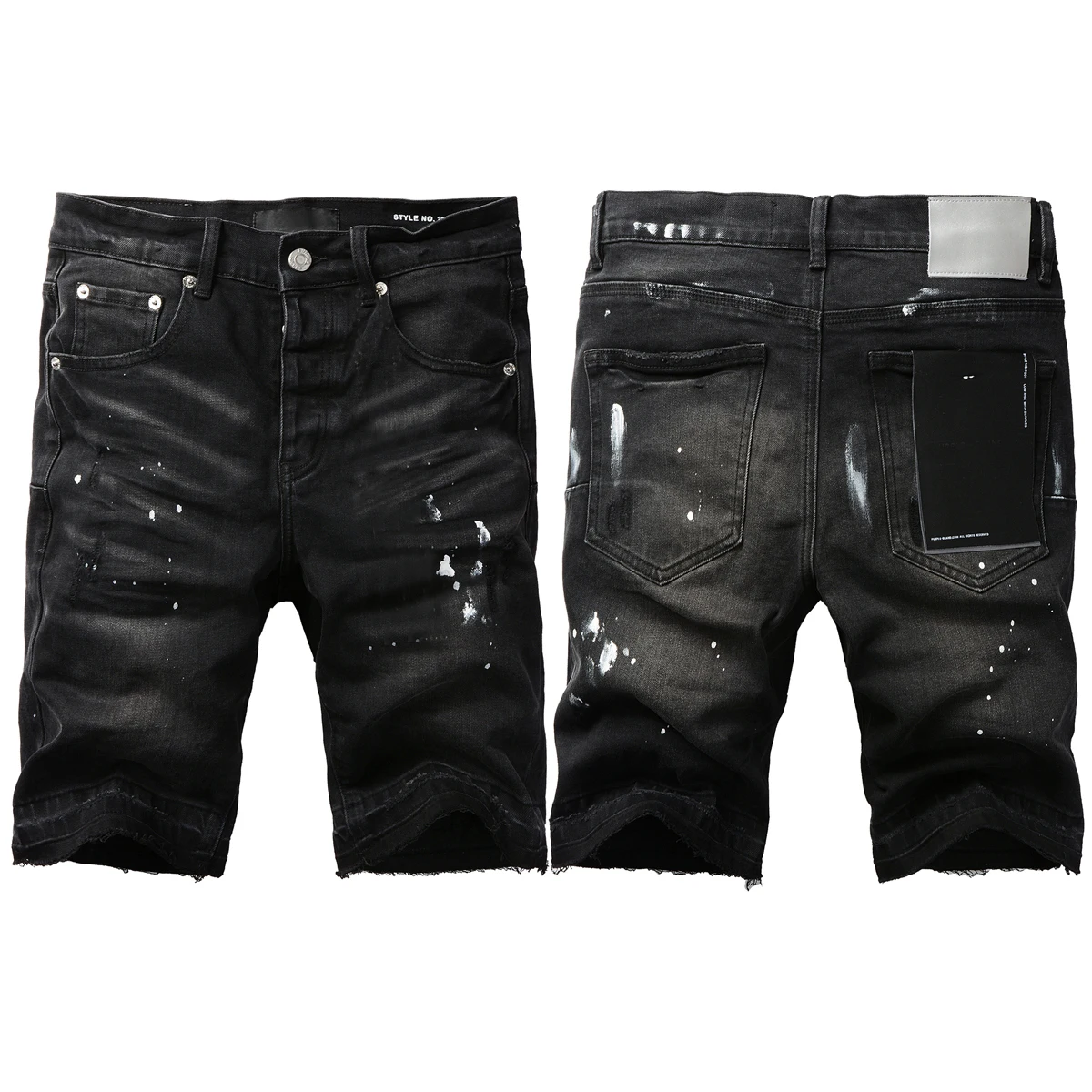 High Street Casual Denim Shorts Jeans Black Plaid Patchwork Slim-fit Summer Pants for Men And Women Brand 5086
High Street Casual Denim Shorts Jeans Black Plaid Patchwork Slim-fit Summer Pants for Men And Women Brand 5086