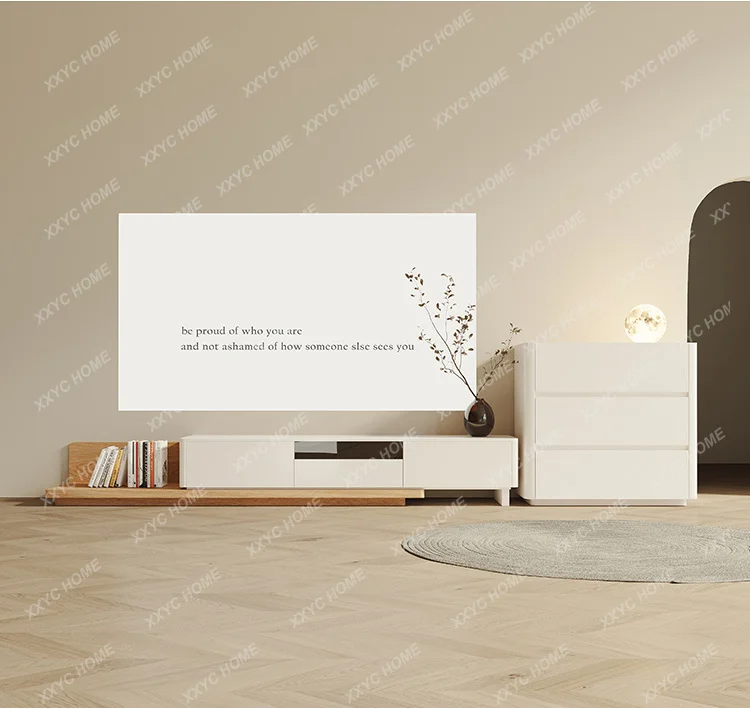 D178 TV Cabinet Solid Wood Retractable Household Minimalist Living Room Log TV Stand Coffee Table Combination
D178 TV Cabinet Solid Wood Retractable Household Minimalist Living Room Log TV Stand Coffee Table Combination