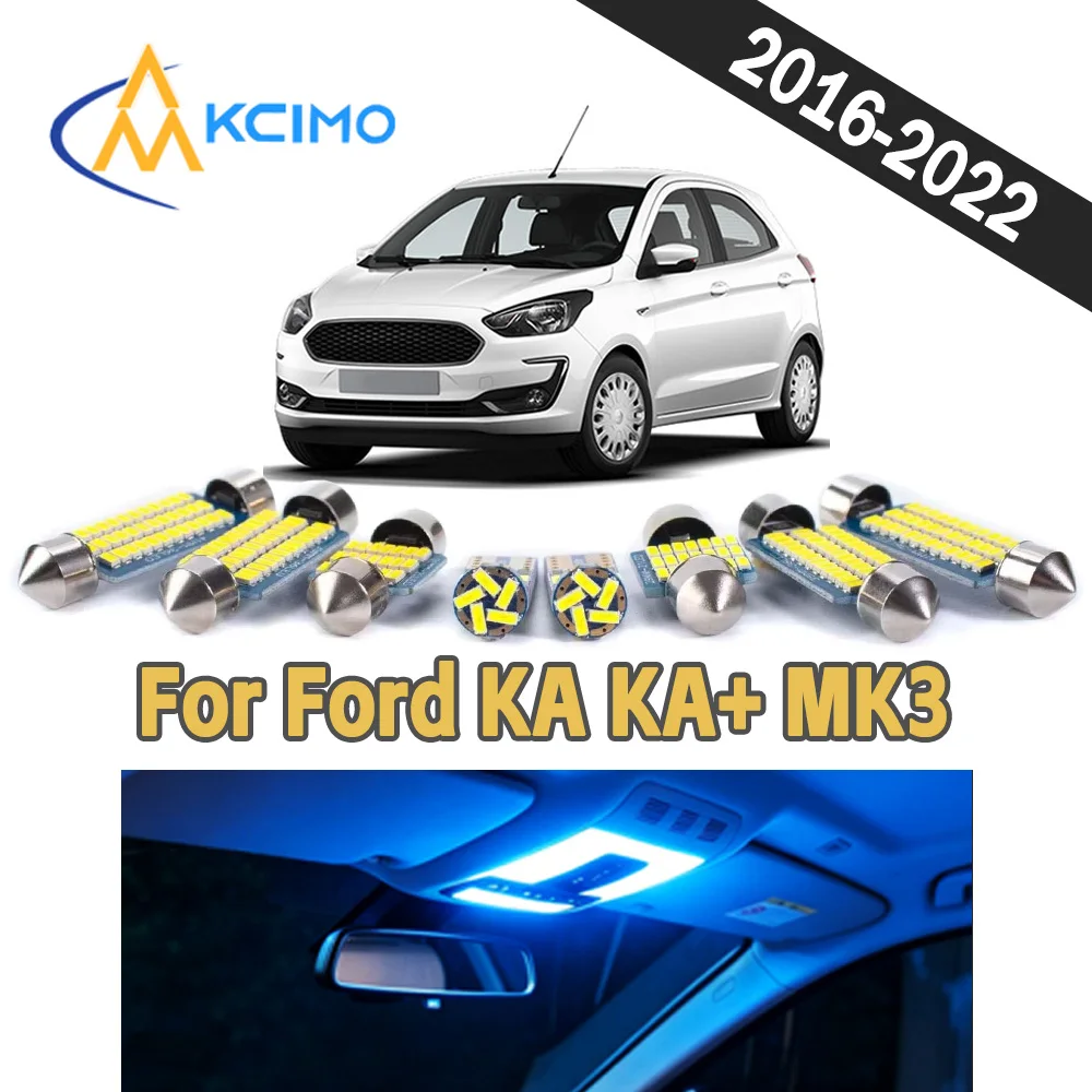 Energy Efficient Car Interior LED Reading Map Door Light Bulbs Anti Flicker CANBUS Indoor Lights For Ford KA KA+ MK3 2016-2022
Energy Efficient Car Interior LED Reading Map Door Light Bulbs Anti Flicker CANBUS Indoor Lights For Ford KA KA+ MK3 2016-2022
