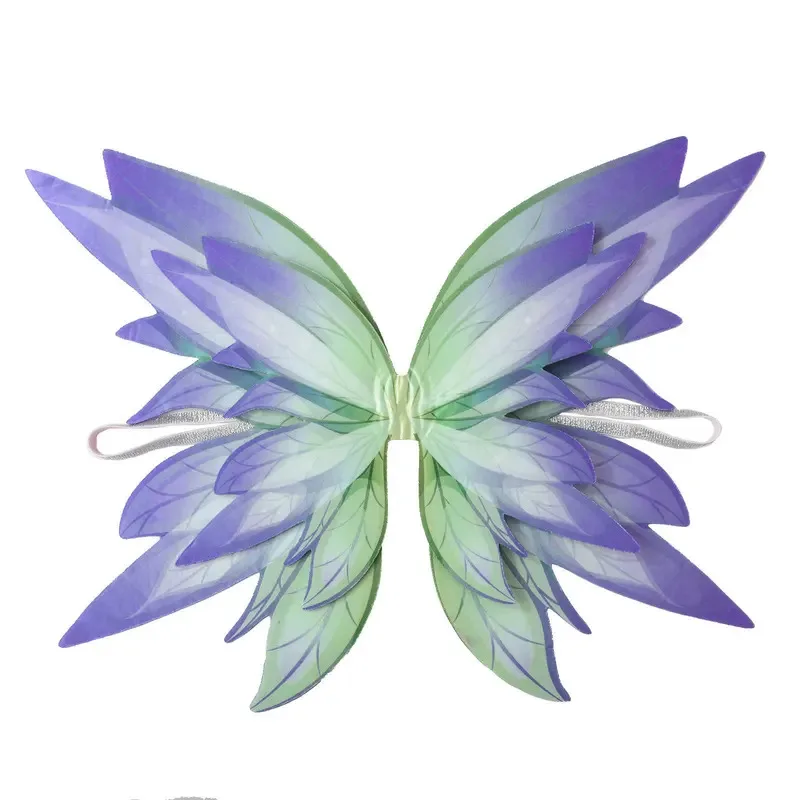 Princess Fairy Gradient Wings Butterfly Elf Wings Children Halloween Dress Up Angel Wings Kids Performance Festivals Photo Decor
Princess Fairy Gradient Wings Butterfly Elf Wings Children Halloween Dress Up Angel Wings Kids Performance Festivals Photo Decor