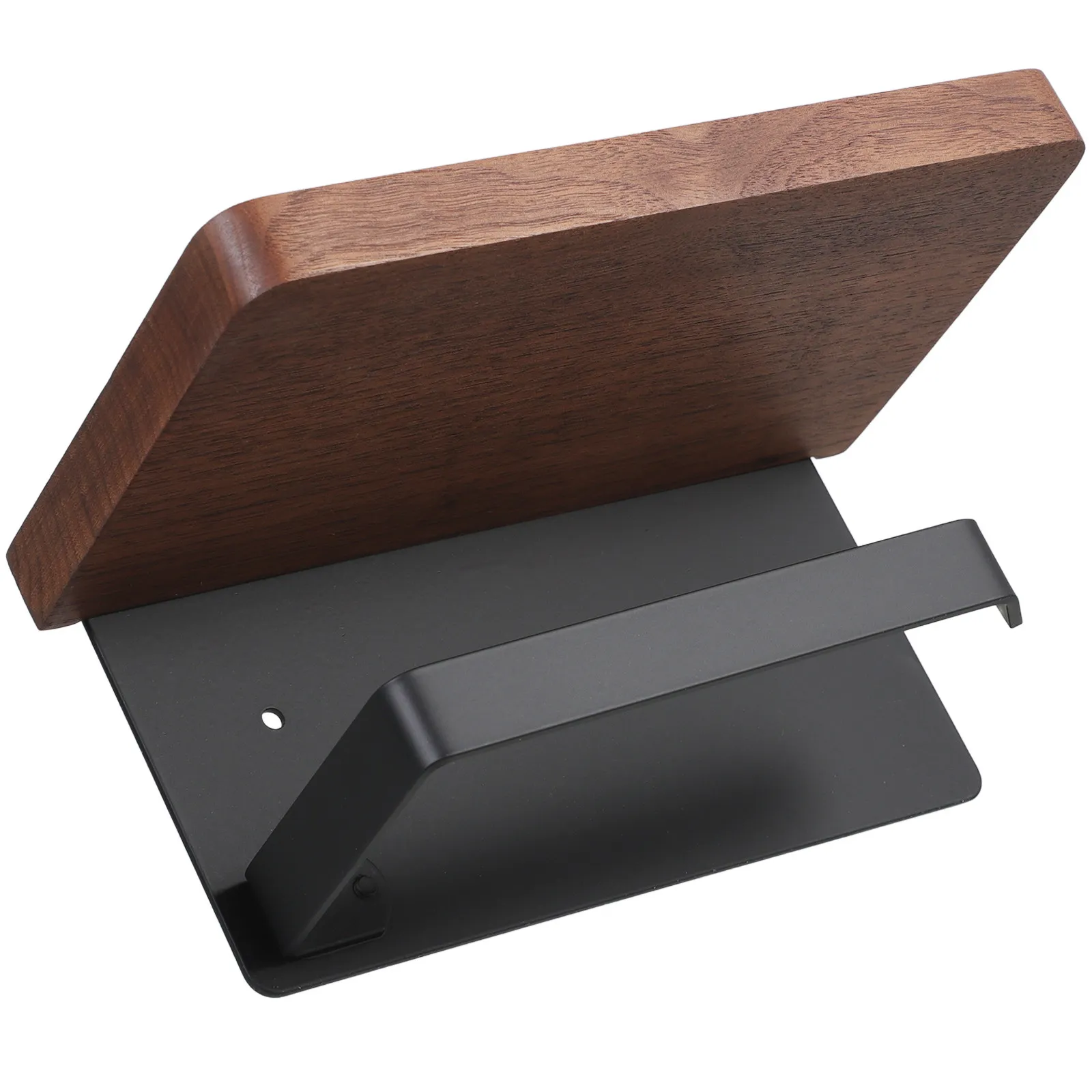 Bathroom Toilet Paper Holder Solid Wood Shelf Wall Mount Roll Paper Holder Multipurpose Tissue Rack Phone Stand for Bathroom
Bathroom Toilet Paper Holder Solid Wood Shelf Wall Mount Roll Paper Holder Multipurpose Tissue Rack Phone Stand for Bathroom