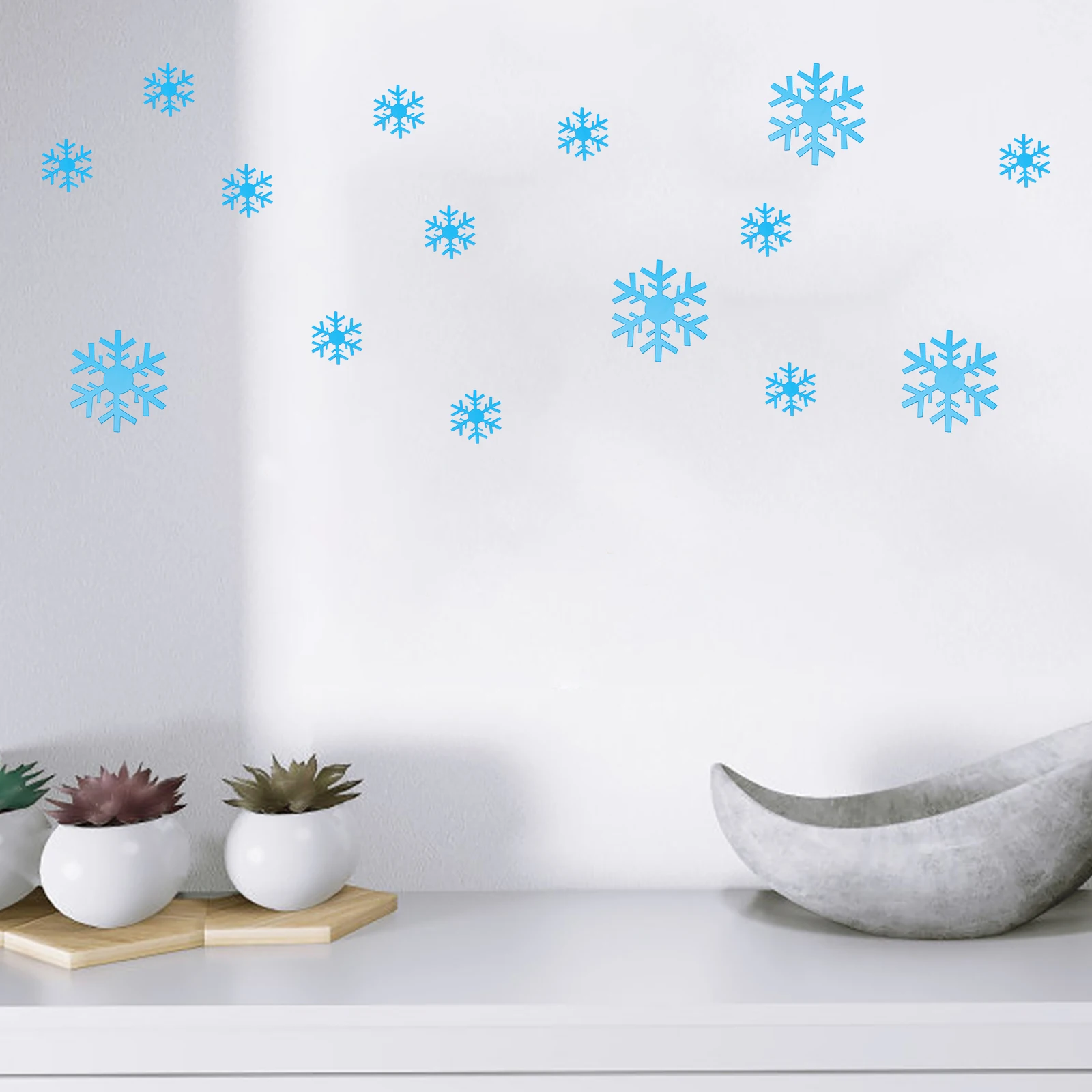 Snowflake Ornaments Sticker Mirror Wall Stickers Christmas Decor Snowflack Window Clings Blue
Snowflake Ornaments Sticker Mirror Wall Stickers Christmas Decor Snowflack Window Clings Blue