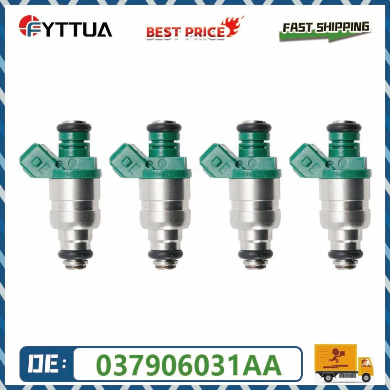 4pcs Fuel injector 037906031AA For VW Golf MK3 MK4 Passat Audi A3 Seat Skoda Octavia 1.6-2.0L
4pcs Fuel injector 037906031AA For VW Golf MK3 MK4 Passat Audi A3 Seat Skoda Octavia 1.6-2.0L
