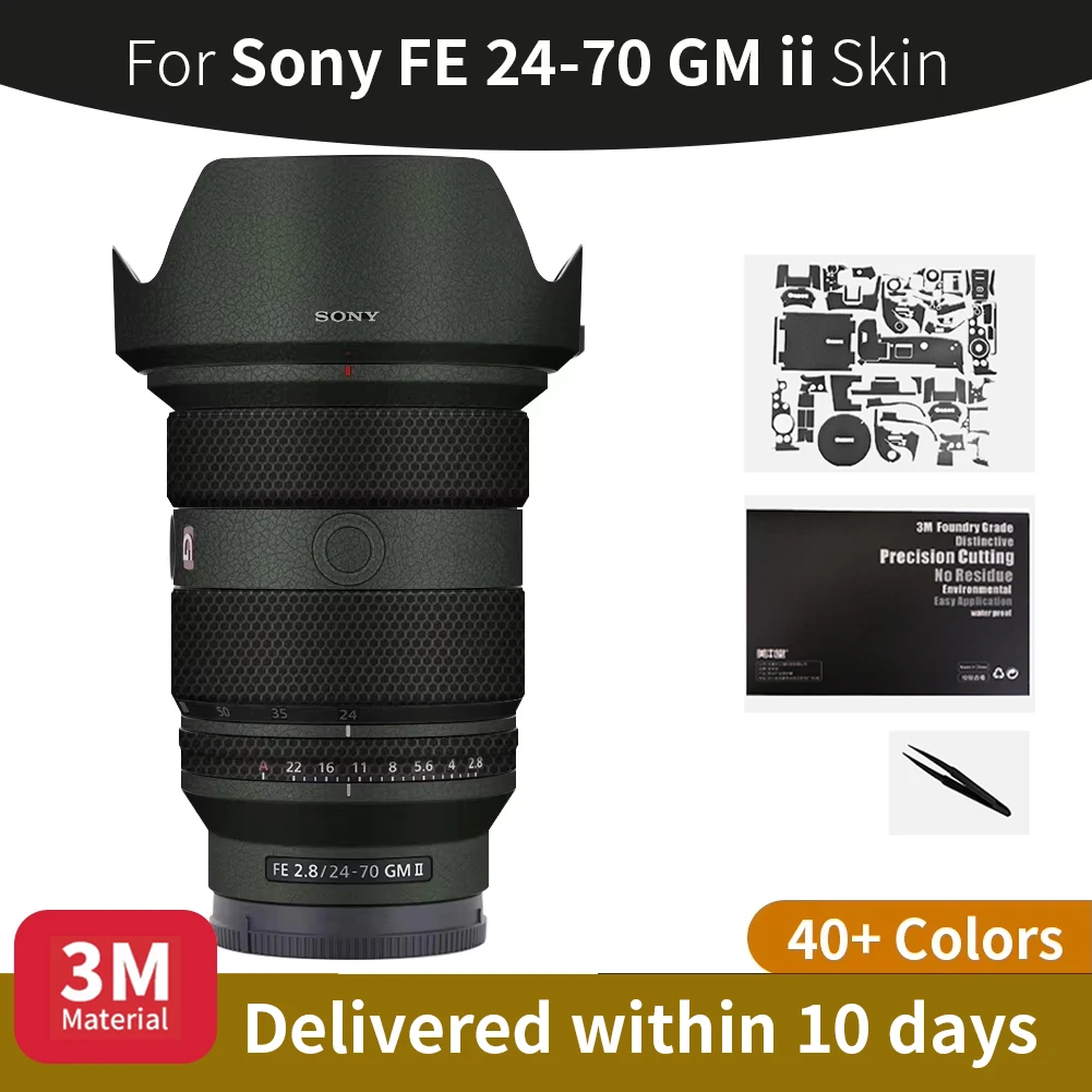 Для Sony 2470gmii Skin, наклейка на объектив Sony FE 24-70 мм F2.8 GM II, устойчивая к царапинам защитная пленка, полная защита покрытия
Для Sony 2470gmii Skin, наклейка на объектив Sony FE 24-70 мм F2.8 GM II, устойчивая к царапинам защитная пленка, полная защита покрытия