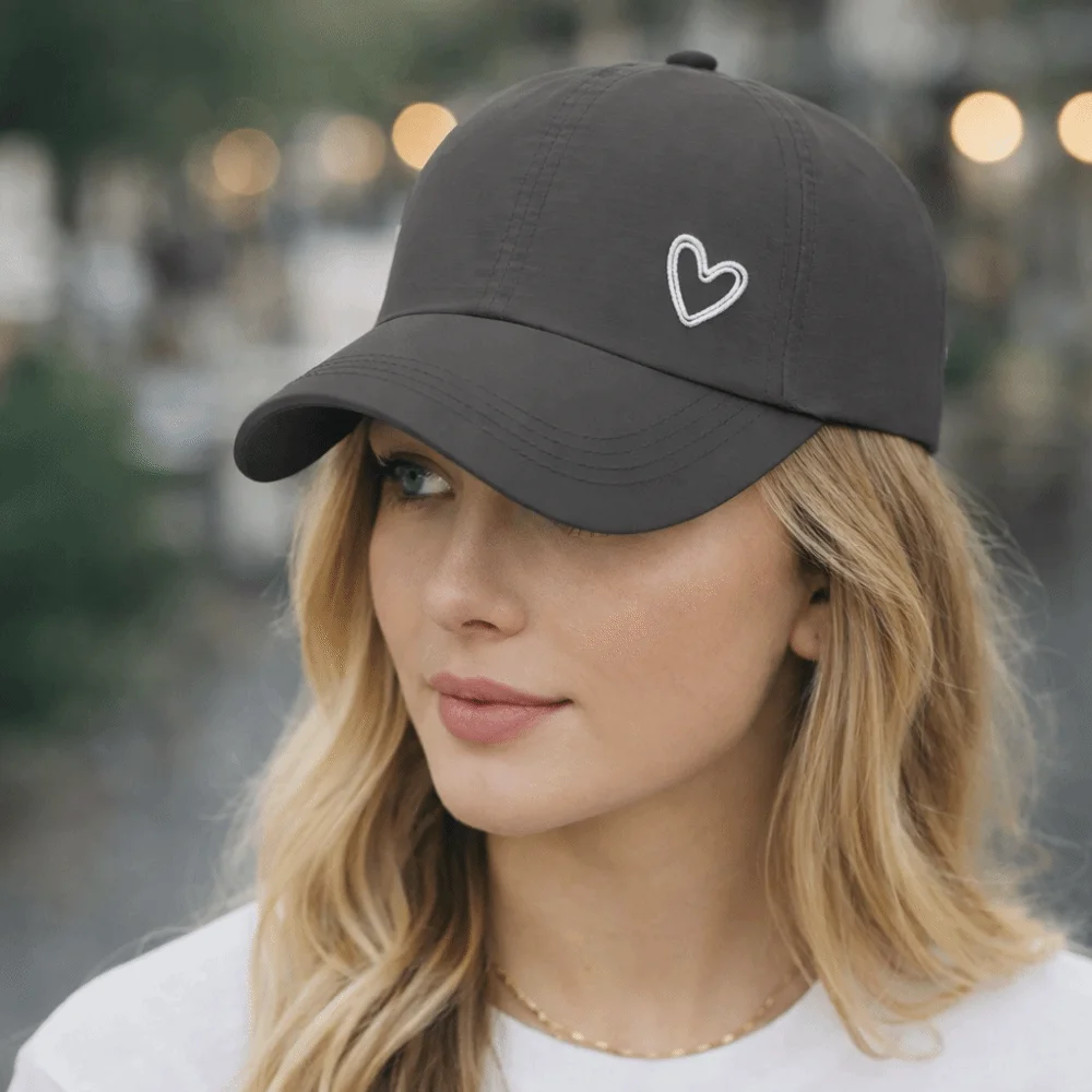 Simple Love Heart Ponytail Baseball Cap Adjustable Solid Color Sunshade Sun Hat Lightweight Thin Snapback Hat Camping
Simple Love Heart Ponytail Baseball Cap Adjustable Solid Color Sunshade Sun Hat Lightweight Thin Snapback Hat Camping