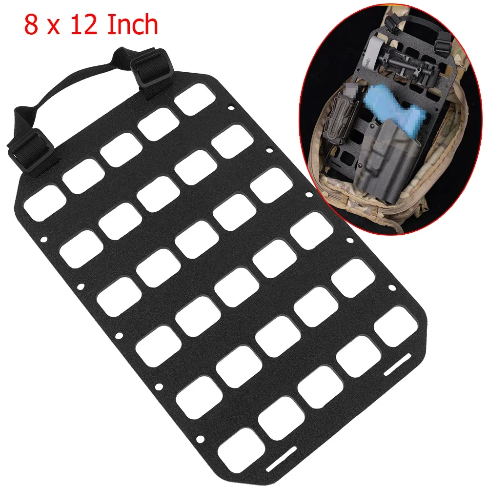 8x12inch Rigid Molle Panel Backpack Insert,Tactical Gear Organizer Panel,Backpack Bag Tactical Equipment Storage Platform Holder
8x12inch Rigid Molle Panel Backpack Insert,Tactical Gear Organizer Panel,Backpack Bag Tactical Equipment Storage Platform Holder