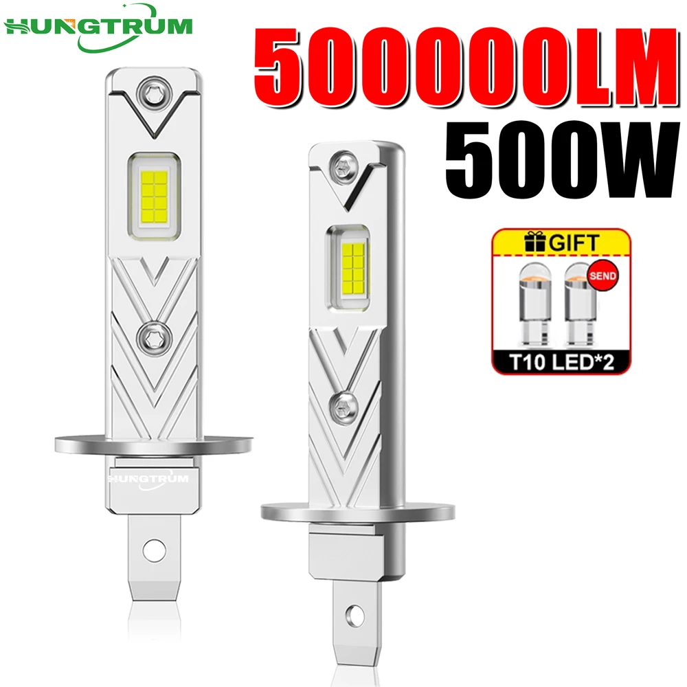 Upgraded H1 LED Headlight 9084 CSP CHIPS 1:1 Halogen Bulb Size 500000LM Super Bright h1 Led Headlamp Wireless Plug & Play 6000K
Upgraded H1 LED Headlight 9084 CSP CHIPS 1:1 Halogen Bulb Size 500000LM Super Bright h1 Led Headlamp Wireless Plug & Play 6000K