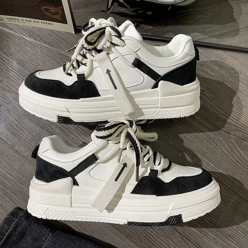 High Quality White Shoes for Women New Platform Sneakers Women Casual Korean Fashion Tennis Flats Womens Shoes Zapatos De Mujer
High Quality White Shoes for Women New Platform Sneakers Women Casual Korean Fashion Tennis Flats Womens Shoes Zapatos De Mujer