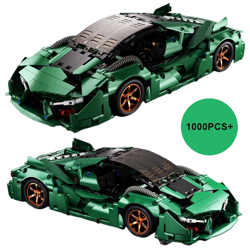 1000pcs Green 3000Year Supercar Building Blocks Model Creative Technical MOC Assembly Desktop Collectible Adults Kids Gift
1000pcs Green 3000Year Supercar Building Blocks Model Creative Technical MOC Assembly Desktop Collectible Adults Kids Gift