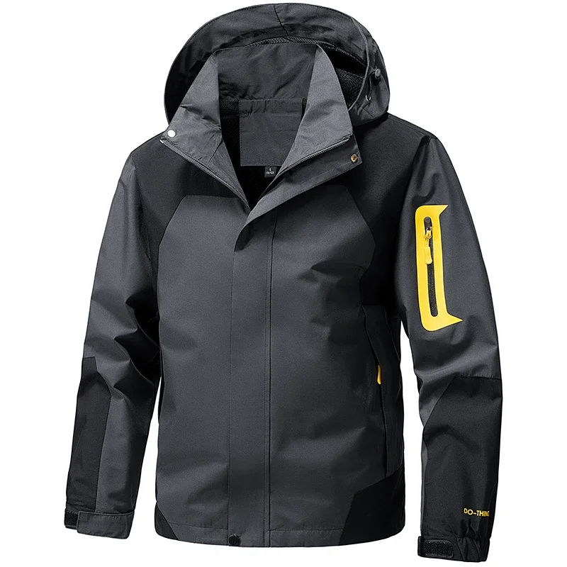 Gorasion Casual Men's Solid Down Jackets Spring Autumn Hooded Windproof Jackets High Quality Coats Work Jackets Detachable Caps
Gorasion Casual Men's Solid Down Jackets Spring Autumn Hooded Windproof Jackets High Quality Coats Work Jackets Detachable Caps