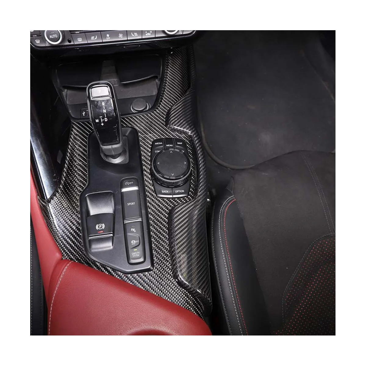 Dry Carbon Fiber Center Control Side Gear Panel Cover Trim for Toyota Supra A90 2019-2022 Accessories
Dry Carbon Fiber Center Control Side Gear Panel Cover Trim for Toyota Supra A90 2019-2022 Accessories