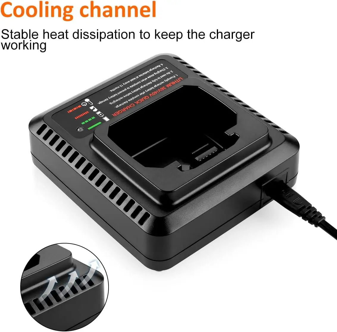 Replaces Black Decker 36V 40V LCS36 LCS40 Battery Fast Charger For lithium ion Battery LBX1540 LBX2040 LBX2540 LBXR36 LBXR2036
Replaces Black Decker 36V 40V LCS36 LCS40 Battery Fast Charger For lithium ion Battery LBX1540 LBX2040 LBX2540 LBXR36 LBXR2036