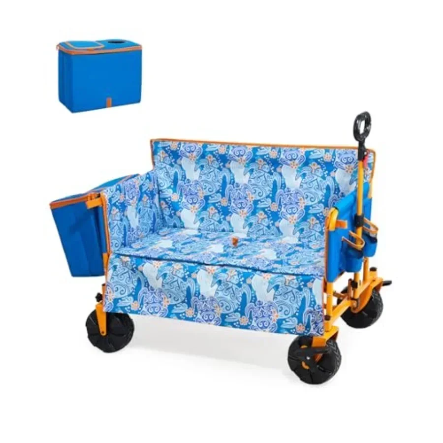 500lbs Love-Seat 3-in-1 Seat for 2 Adults Heavy Duty Utility Cart, 31L Detachable Cooler Bag, Adjustable Handle Cup Holders, Pe
500lbs Love-Seat 3-in-1 Seat for 2 Adults Heavy Duty Utility Cart, 31L Detachable Cooler Bag, Adjustable Handle Cup Holders, Pe