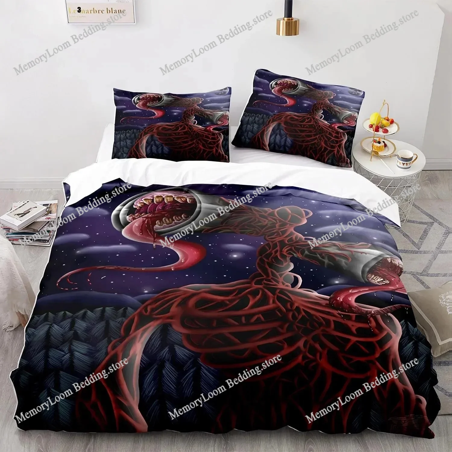 3D Print Siren Head Bedding Set Single Twin Full Queen King Size Bed Set Aldult Kid Bedroom Duvet Cover Sets
3D Print Siren Head Bedding Set Single Twin Full Queen King Size Bed Set Aldult Kid Bedroom Duvet Cover Sets