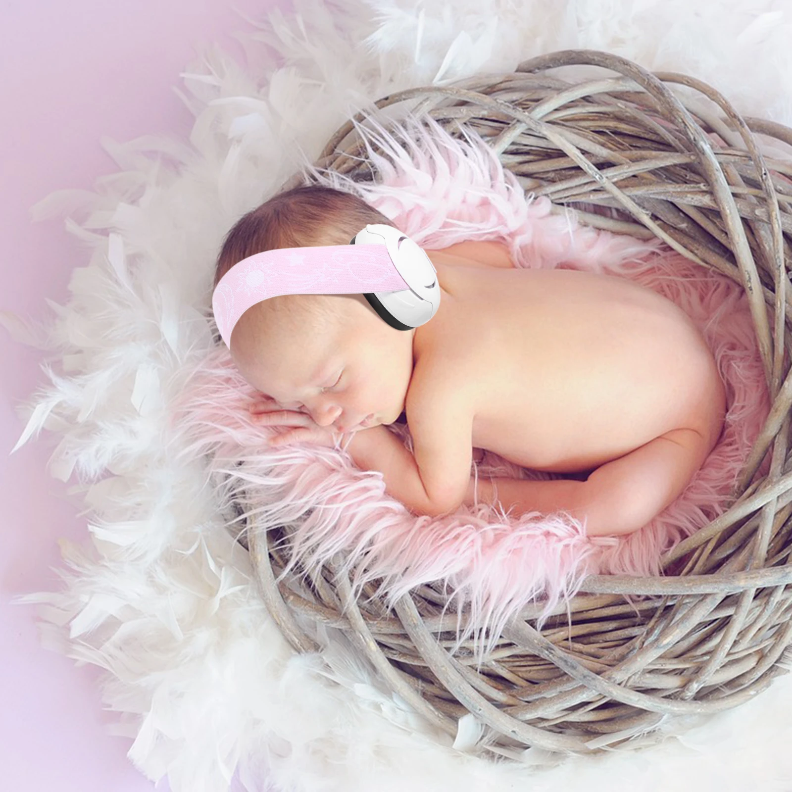 Baby Noise Headphones Pink Infant Ear Protection Noise Cancelling Headphone For Infant Earmuffs Lightweight Sleep Travel
Baby Noise Headphones Pink Infant Ear Protection Noise Cancelling Headphone For Infant Earmuffs Lightweight Sleep Travel