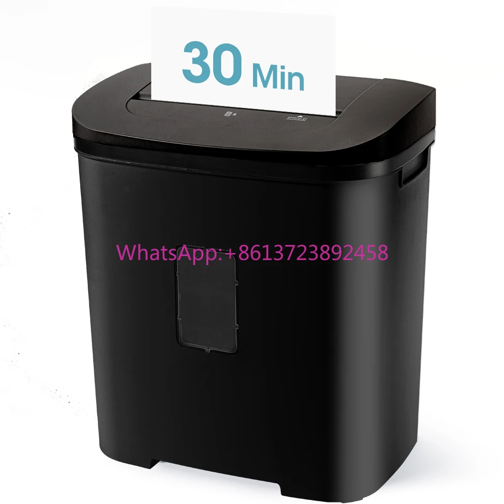 ODM EDM 14 Sheets 30 Min Mini Paper Shredder P-4 Cross Cut 22L Small Document Destroyer Equipment for Office Home School
ODM EDM 14 Sheets 30 Min Mini Paper Shredder P-4 Cross Cut 22L Small Document Destroyer Equipment for Office Home School