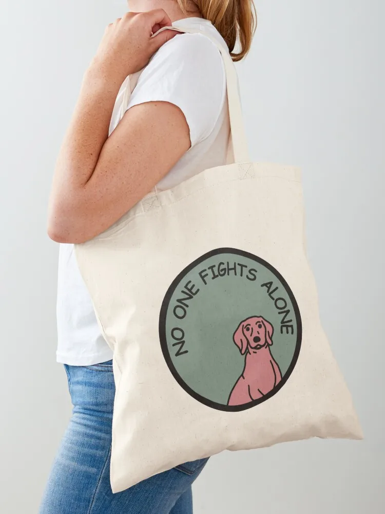 No One Fights Alone Tote Bag shopper bag woman eco bag folding Cloth Women's shopping
No One Fights Alone Tote Bag shopper bag woman eco bag folding Cloth Women's shopping