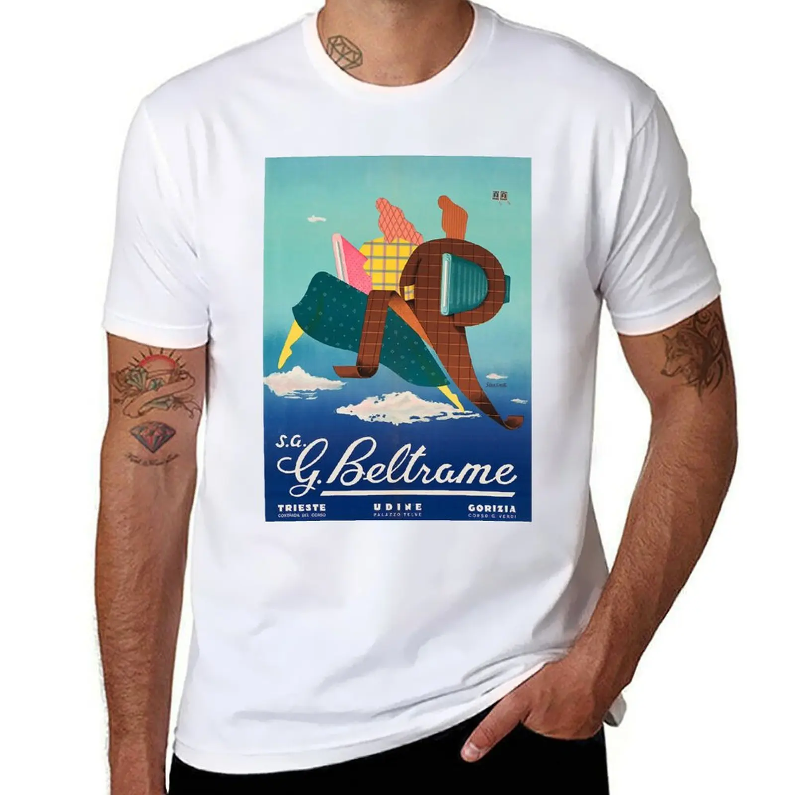 Beltrame retro poster T-Shirt blacks valentines clothes custom t-shirts men clothing
Beltrame retro poster T-Shirt blacks valentines clothes custom t-shirts men clothing