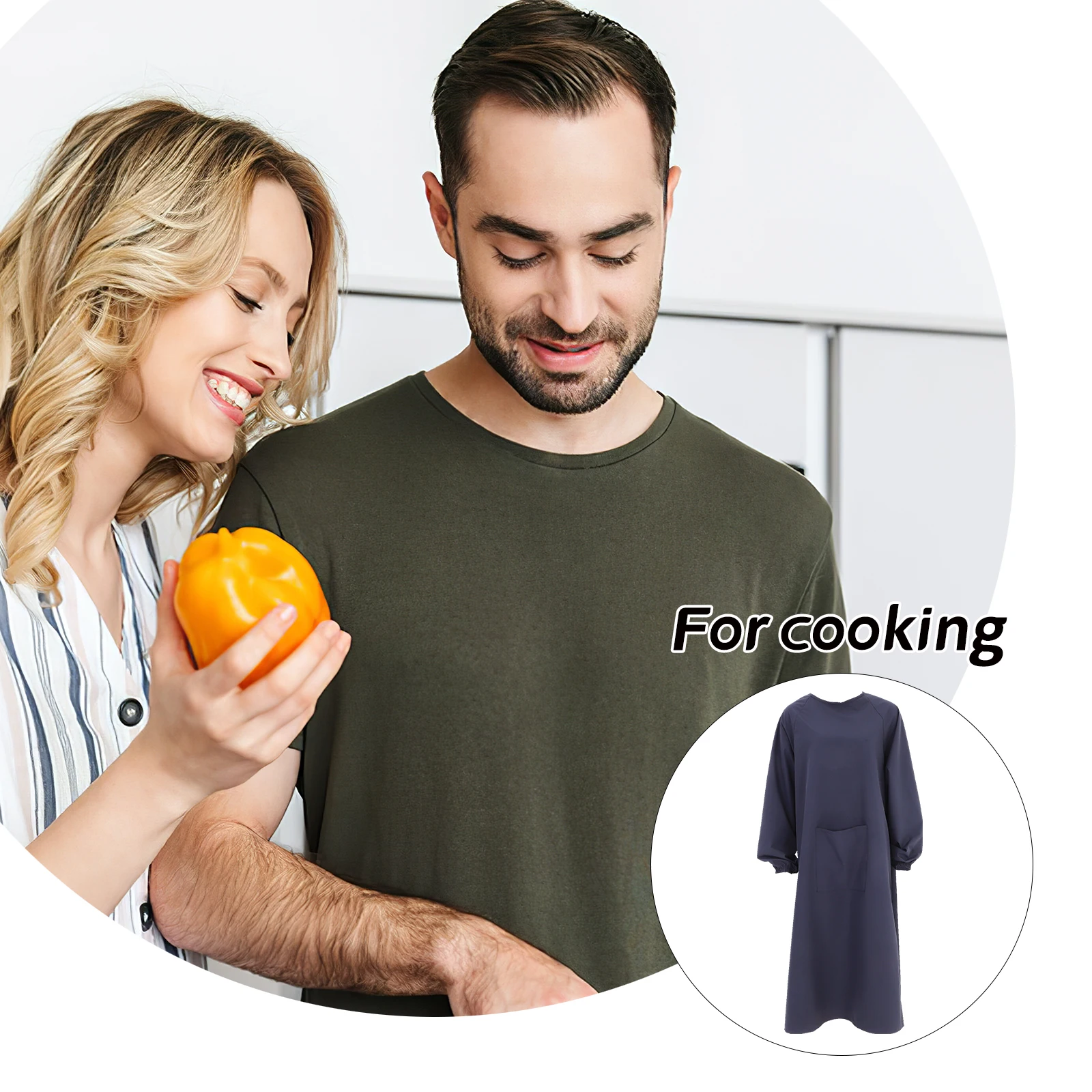 Waterproof Apron Smock Long Sleeve Dark Grey Cleaning Work Clothes Men Oilproof Kitchen Gardening BBQ Protective
Waterproof Apron Smock Long Sleeve Dark Grey Cleaning Work Clothes Men Oilproof Kitchen Gardening BBQ Protective