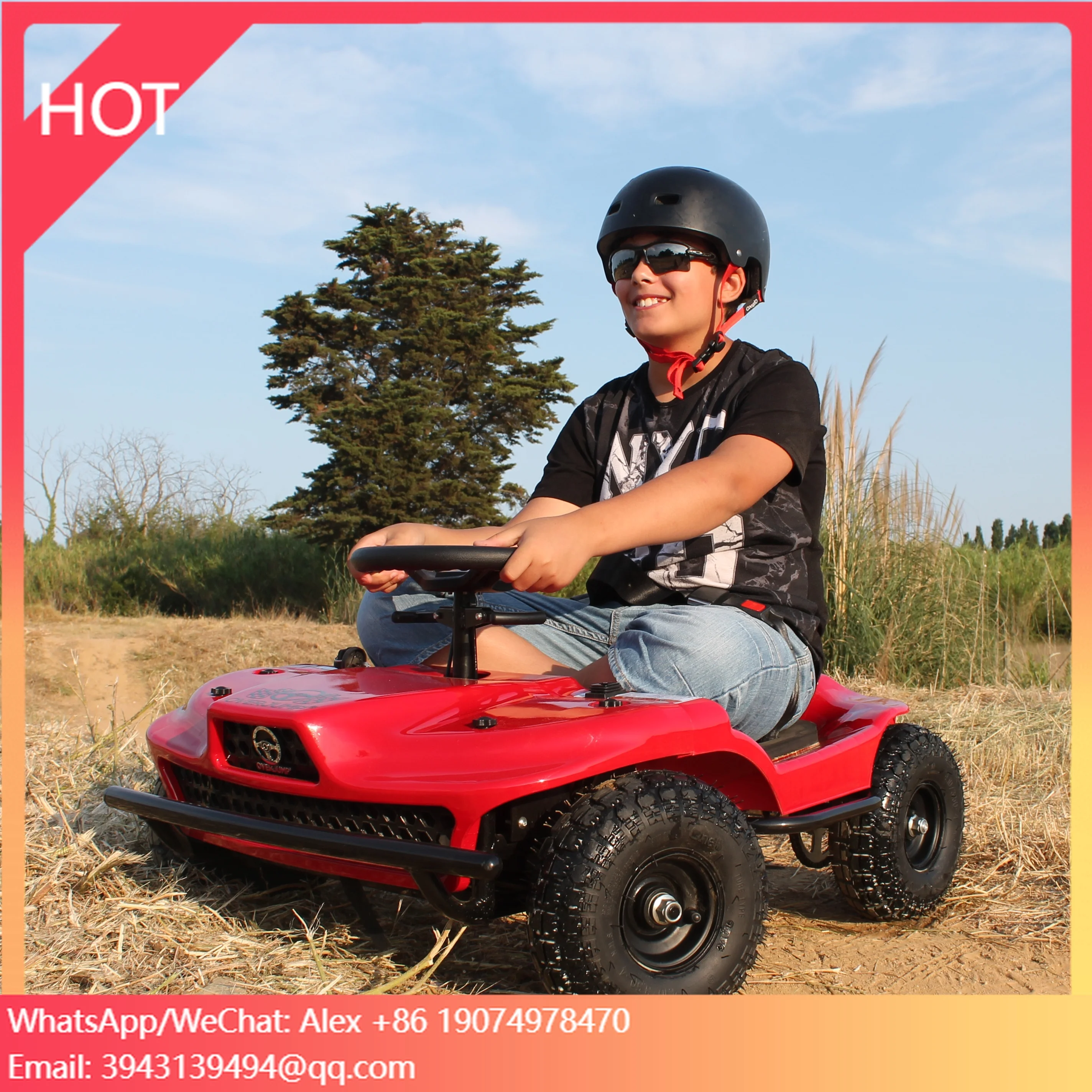 Электрокарт с цепным приводом OVERJUMP 500W для детей - для спорта и активного отдыха на открытом воздухе
Электрокарт с цепным приводом OVERJUMP 500W для детей - для спорта и активного отдыха на открытом воздухе