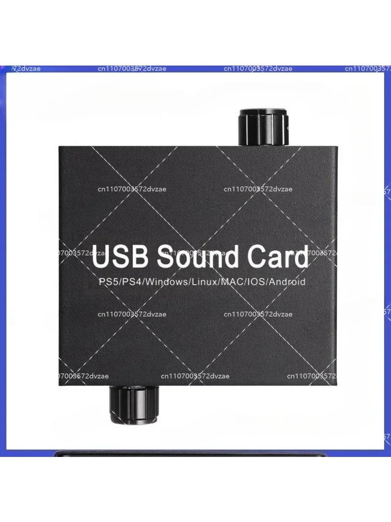 USB Sound Card External Converter for Set-top Box Computer Free Drive USB Audio External Sound Card for Enhanced Sound Quality