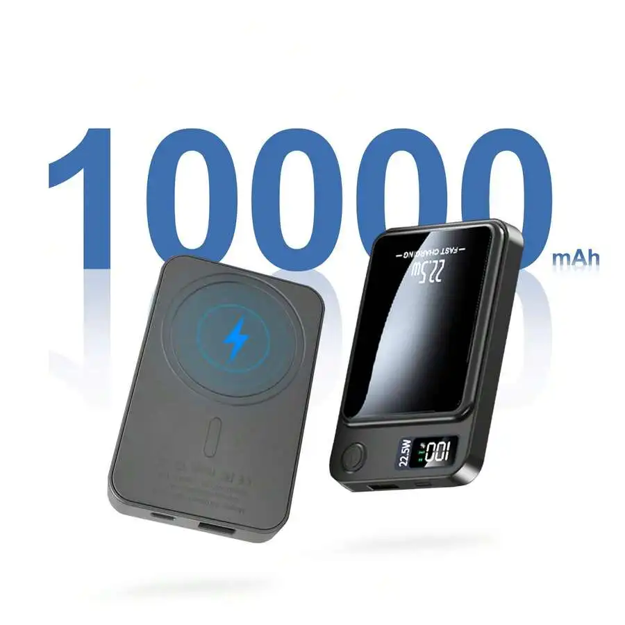 Fast Charging Power Bank Magnetic Portable Charger 10000mAh Power Bank 22.5W Fast Charging For M Ag Sa Fe Battery Pack Qi2 Certified 22.5W Ultra-Fast Compatible Portable Charger Ergonomic Design For IP H O Ne17/16/15/14 Valentine's Day Gift
Fast Charging Power Bank Magnetic Portable Charger 10000mAh Power Bank 22.5W Fast Charging For M Ag Sa Fe Battery Pack Qi2 Certified 22.5W Ultra-Fast Compatible Portable Charger Ergonomic Design For IP H O Ne17/16/15/14 Valentine's Day Gift