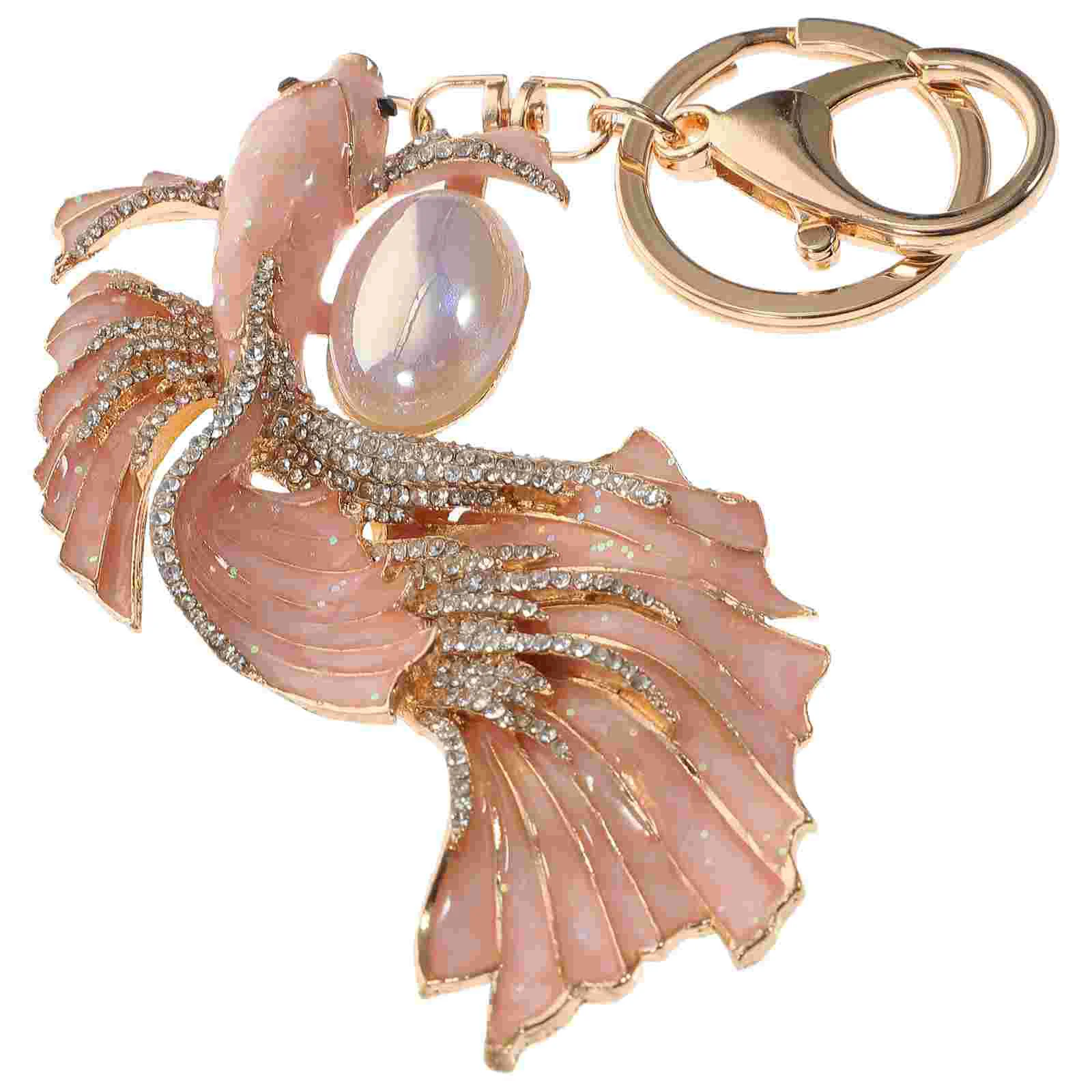 Fishing Accessories Goldfish Keychain Keychains Metal Lanyard with Card Holder Pink Ring Purses
Fishing Accessories Goldfish Keychain Keychains Metal Lanyard with Card Holder Pink Ring Purses