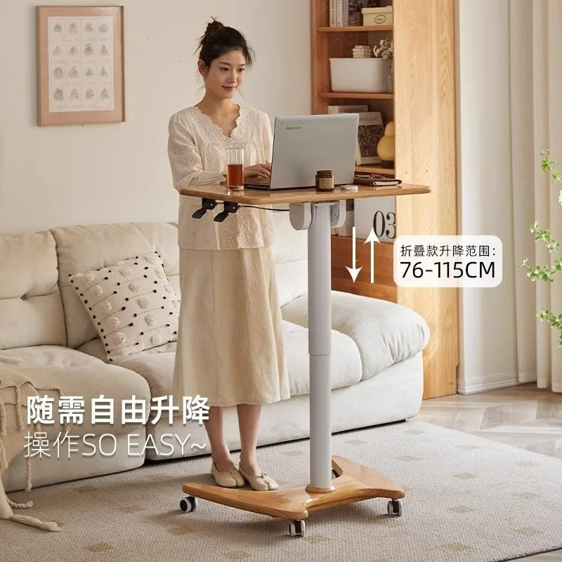 Solid Wood Adjustable Desk - Modern Mobile Computer Table for Home Office, Study & Bedside Workstation Escritorios De Habitación
Solid Wood Adjustable Desk - Modern Mobile Computer Table for Home Office, Study & Bedside Workstation Escritorios De Habitación