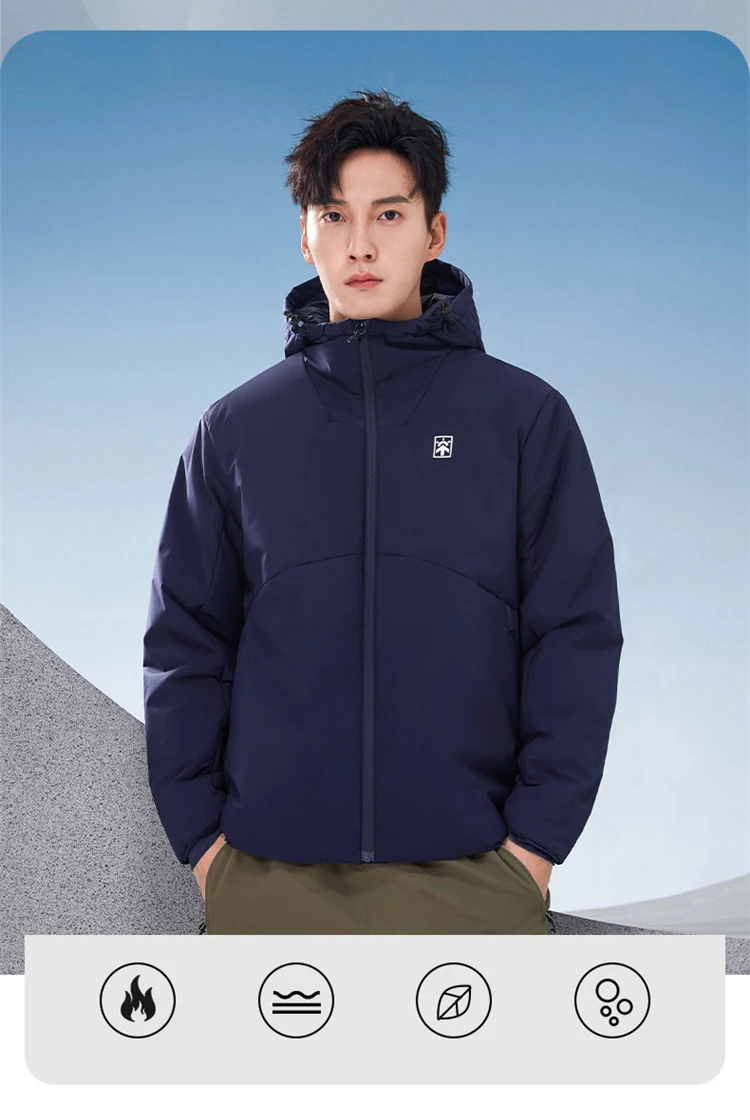 Pioneer Camp 2022 Winter Men's 3M Thinsulate Clothing Thin Efficient Warmt Water-Repellent Skin-Friendly Hooded Jacket XMF102132
Pioneer Camp 2022 Winter Men's 3M Thinsulate Clothing Thin Efficient Warmt Water-Repellent Skin-Friendly Hooded Jacket XMF102132