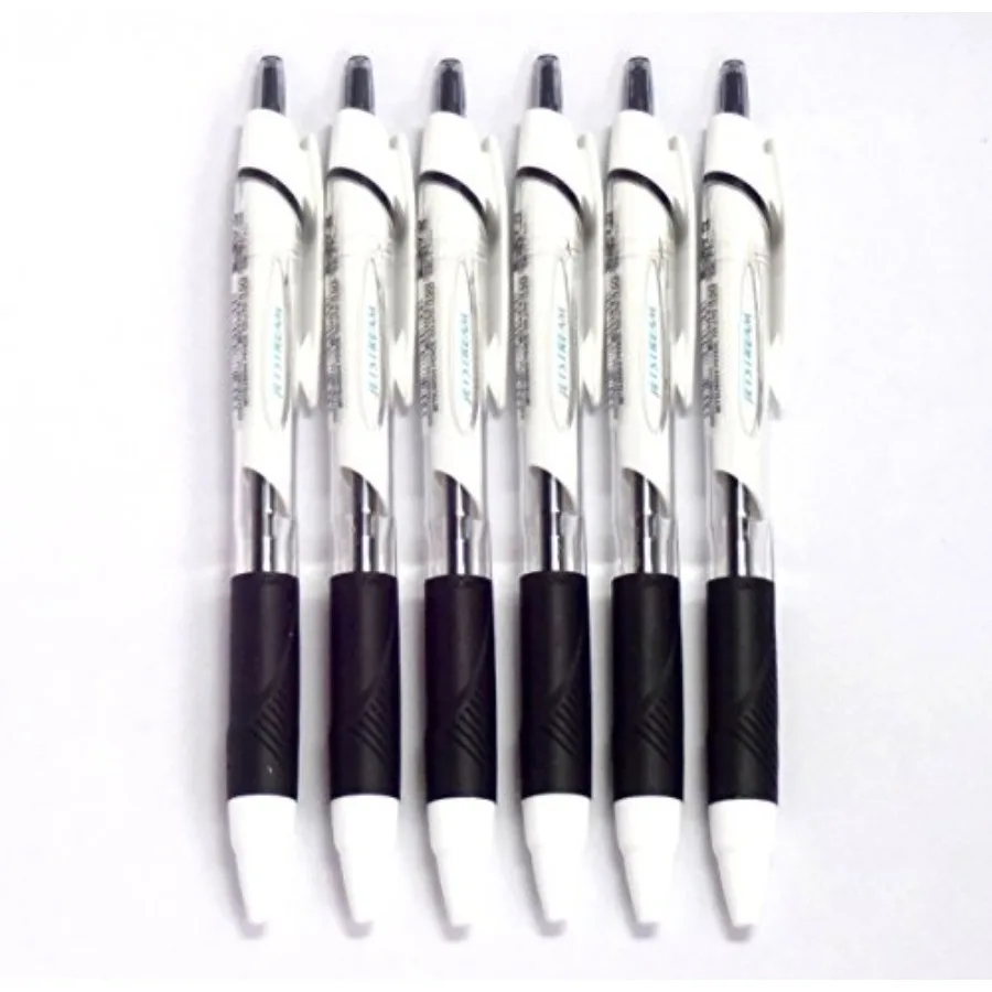 Uni Jetstream Standard Ballpoint Pen, 0.5 mm, Black Ink, White Body, 6 pens per Pack Japan Import [Komainu-Dou Original Package
Uni Jetstream Standard Ballpoint Pen, 0.5 mm, Black Ink, White Body, 6 pens per Pack Japan Import [Komainu-Dou Original Package