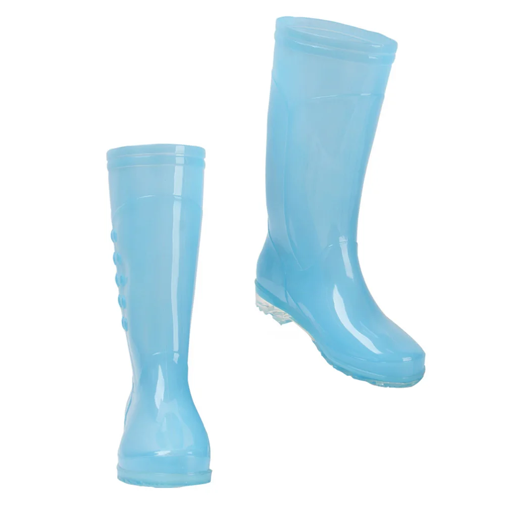 1 Pair Transparent Boots For Women High Waterproof Rain Shoes Non-Slip Outdoor Pvc Rain Boot Lightweight Portable Shoe Covers
1 Pair Transparent Boots For Women High Waterproof Rain Shoes Non-Slip Outdoor Pvc Rain Boot Lightweight Portable Shoe Covers