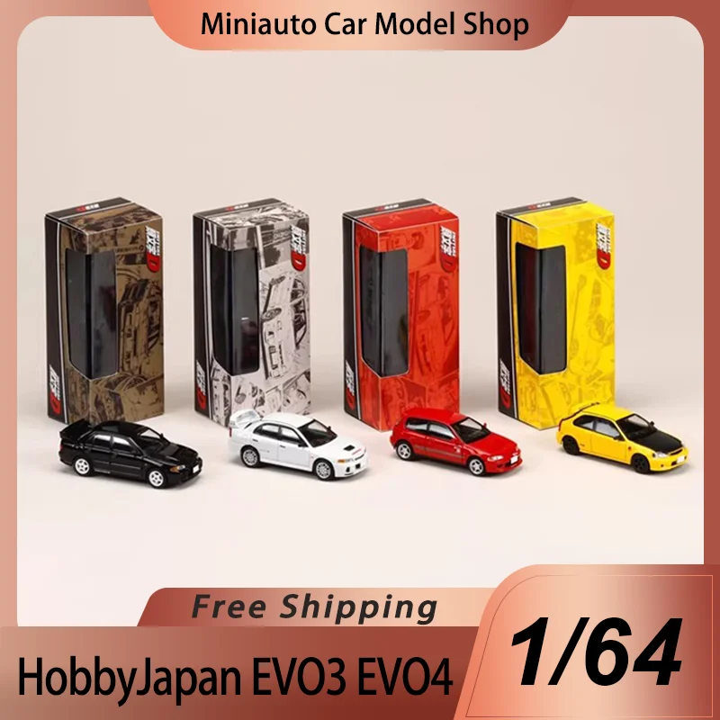 New In Stock Hobby Japan Hj 1:64 Initial D Mitsubishi Evo3 Evo4 30th Anniversary Alloy Miniature Die-Cast Model Toys Kids Gift
New In Stock Hobby Japan Hj 1:64 Initial D Mitsubishi Evo3 Evo4 30th Anniversary Alloy Miniature Die-Cast Model Toys Kids Gift