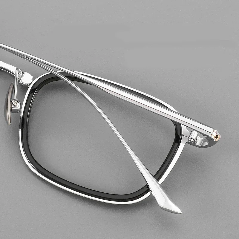 New Retro Light Luxury Titanium Trendy Business Glasses Square Frame for Men and Women Comfortable Minimalist Design Eyeglasses
New Retro Light Luxury Titanium Trendy Business Glasses Square Frame for Men and Women Comfortable Minimalist Design Eyeglasses