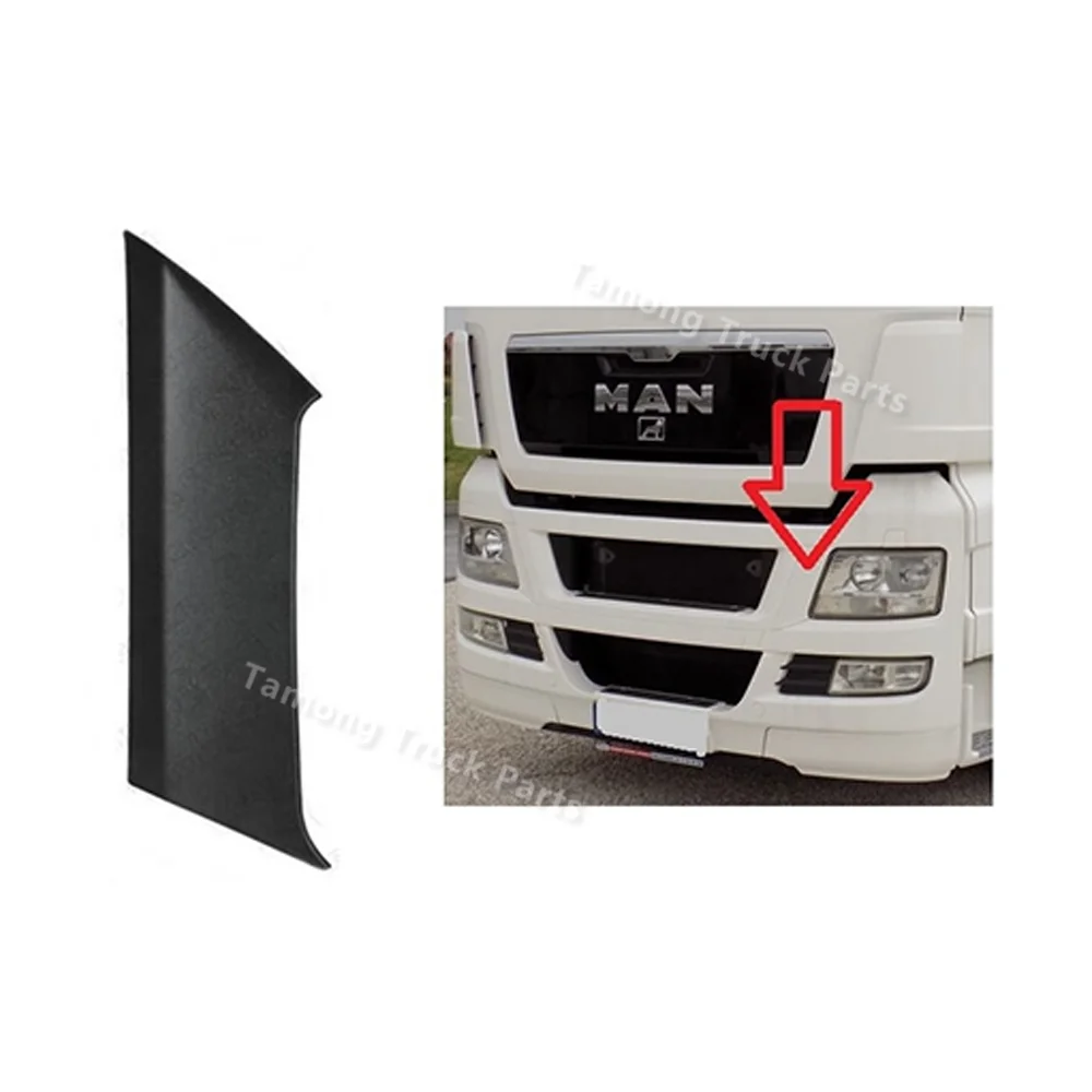 Fits For MAN TGX TGS BUMPER COVER UPON HEADLAMP 81416850133 81416850134 81416850135 81416850136 81416850131 81416850132
Fits For MAN TGX TGS BUMPER COVER UPON HEADLAMP 81416850133 81416850134 81416850135 81416850136 81416850131 81416850132