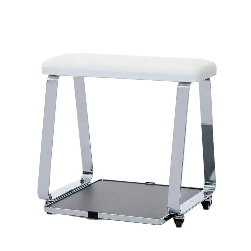 Stainless Steel Pedicure Stool With Movable Footrest And Hand Pillow - For Home And Salon Use Pedicure Station
Stainless Steel Pedicure Stool With Movable Footrest And Hand Pillow - For Home And Salon Use Pedicure Station