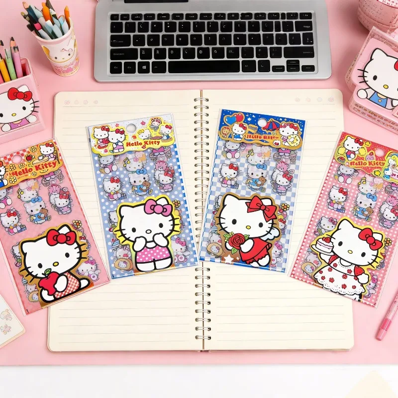 4pcs Hello Kitty Cartoon Princess Stickers, Cute Heart Kawaii Decals for DIY Journal Scrapbook Craft Decoration Supplies
4pcs Hello Kitty Cartoon Princess Stickers, Cute Heart Kawaii Decals for DIY Journal Scrapbook Craft Decoration Supplies