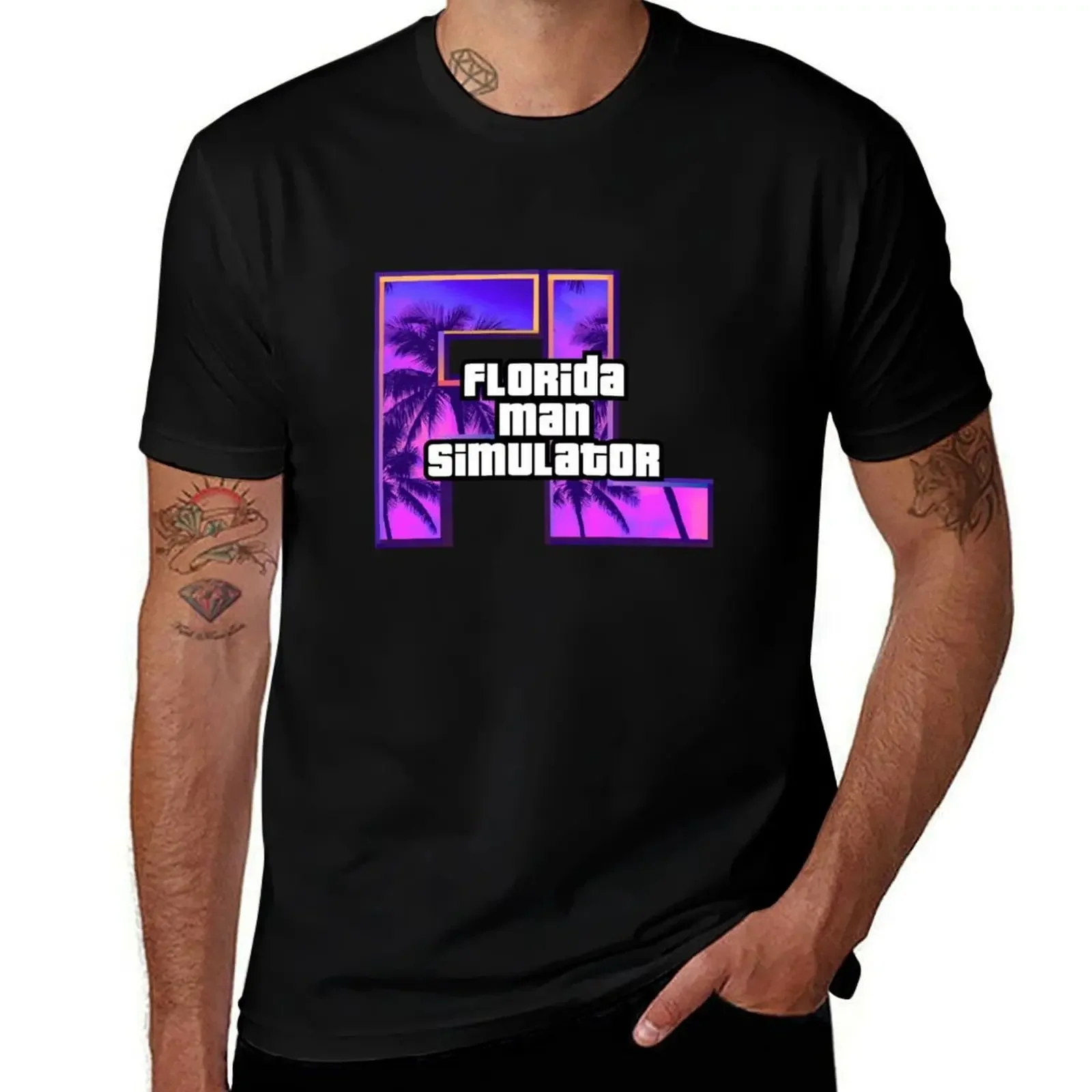 Florida Man Simulator T-Shirt korean fashion essential t shirt basketball graphic tees animal prinfor boys mens t shirt graphic
Florida Man Simulator T-Shirt korean fashion essential t shirt basketball graphic tees animal prinfor boys mens t shirt graphic
