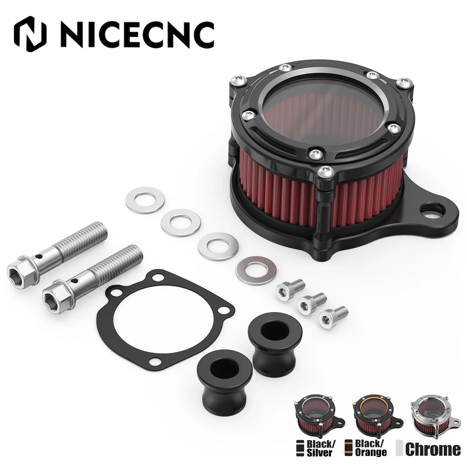 For Harley Iron 883 1200 XL883N XL1200NS Air Cleaner Intake Filter Sportster 1200 Nightster XL1200N Sportster 883 Custom XL883C
For Harley Iron 883 1200 XL883N XL1200NS Air Cleaner Intake Filter Sportster 1200 Nightster XL1200N Sportster 883 Custom XL883C