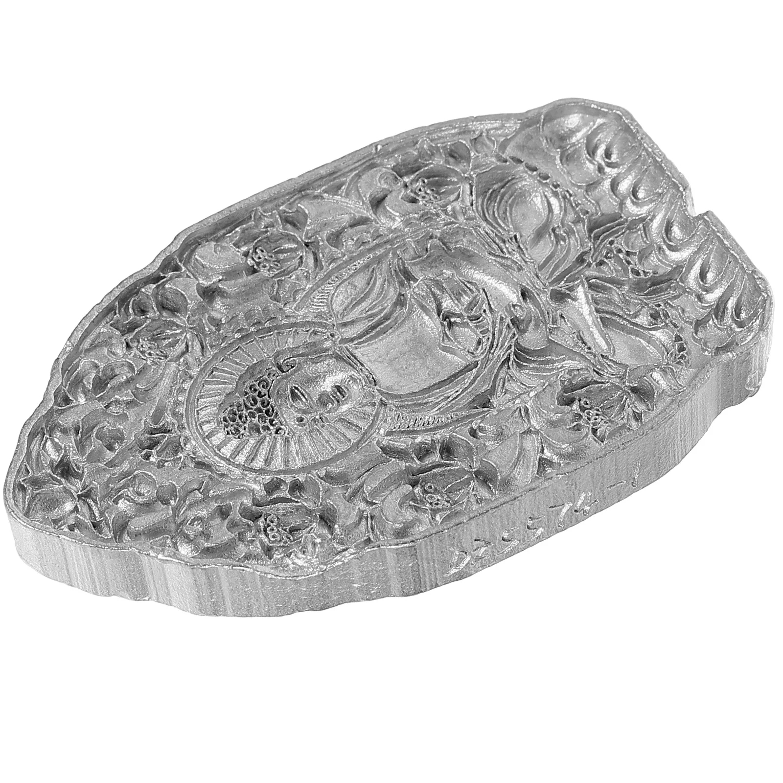 1pcs Fragrant Tablet Making Mold Handmade Steel Scented Casting Pendant Aroma Buddha Shaped Crafting Accessory Part
1pcs Fragrant Tablet Making Mold Handmade Steel Scented Casting Pendant Aroma Buddha Shaped Crafting Accessory Part