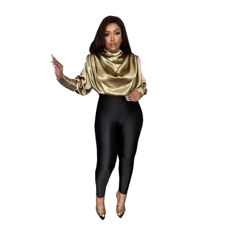 2025 Fall Women Sexy Turtleneck Blouse Full Sleeve Fashion Tops Tee Lady Casual Shirts and Blouse Tops Vintage Slim
2025 Fall Women Sexy Turtleneck Blouse Full Sleeve Fashion Tops Tee Lady Casual Shirts and Blouse Tops Vintage Slim