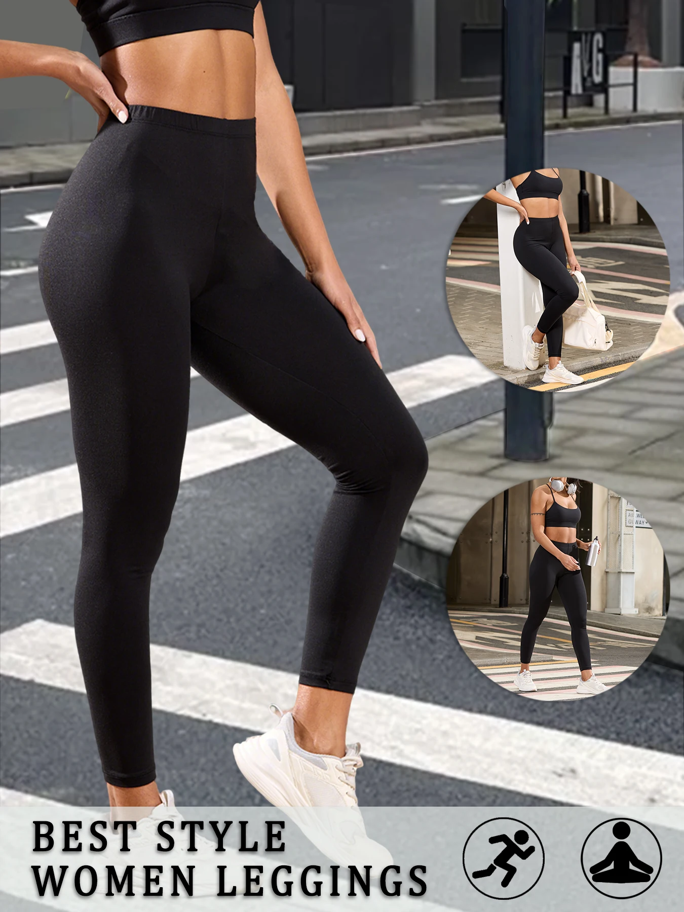 Women's Super Soft Leggings High Elasticity No See Through Workout Yoga Running Athletic Push Up Gym Long Fitness Leggings
Women's Super Soft Leggings High Elasticity No See Through Workout Yoga Running Athletic Push Up Gym Long Fitness Leggings