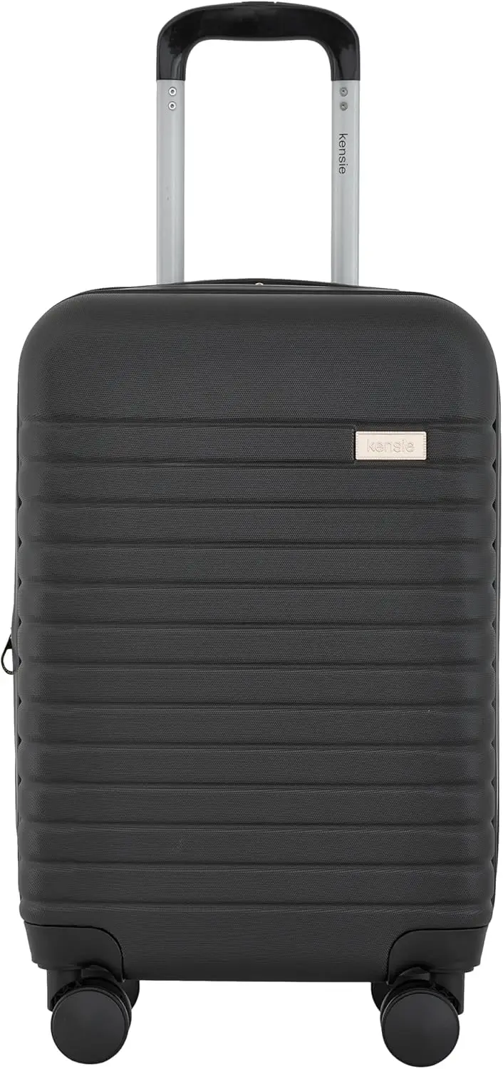 22" Hardside Carry-On Luggage with 8-Wheel Spinner and Expandable Capacity, Black
22" Hardside Carry-On Luggage with 8-Wheel Spinner and Expandable Capacity, Black
